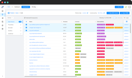 Component data Component data