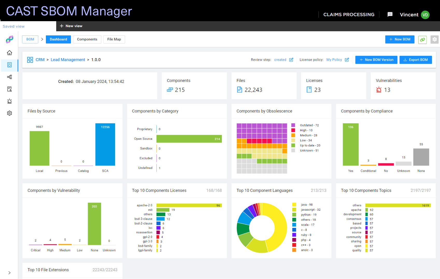 SBOM Manager
