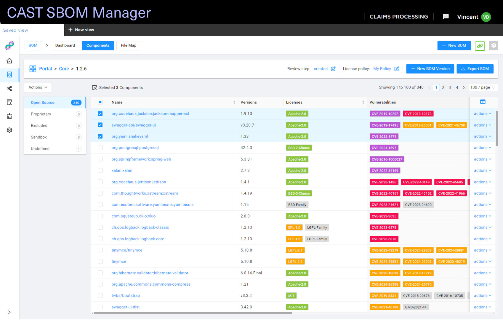 Fossology Sbom SBOM Manager