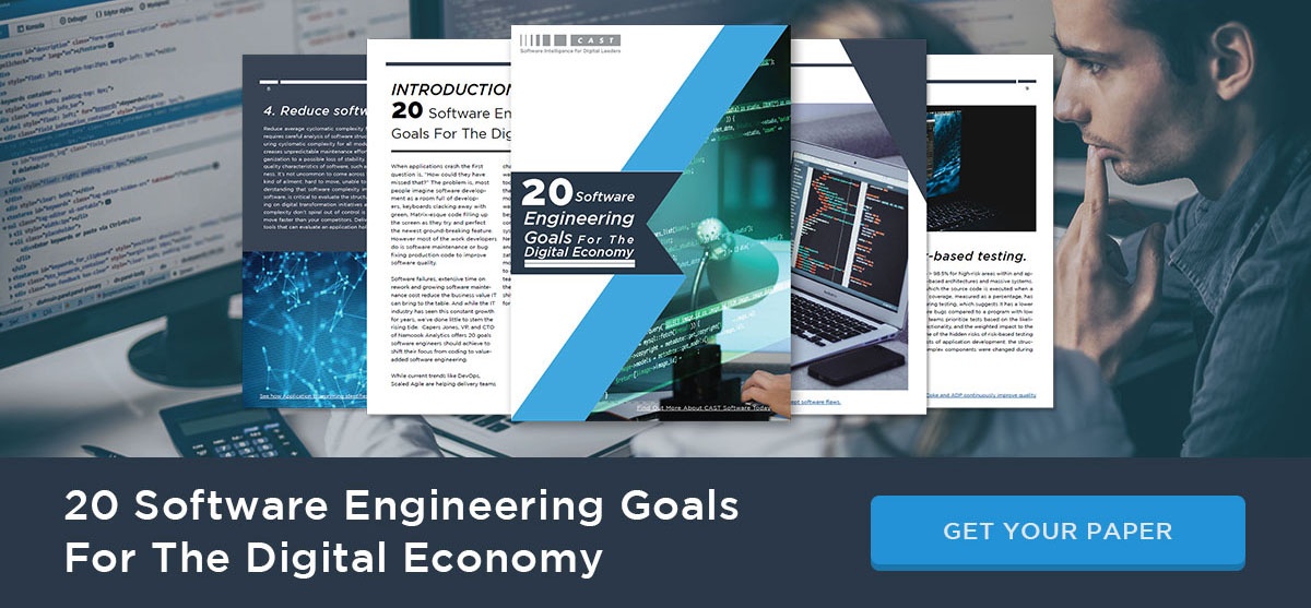 20 Software Engineering Goals for Digital Economy