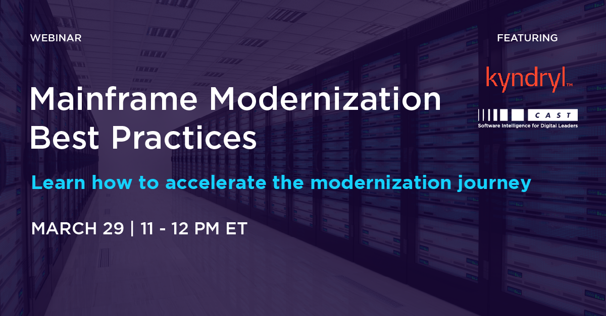 Mainframe Modernization Best Practices