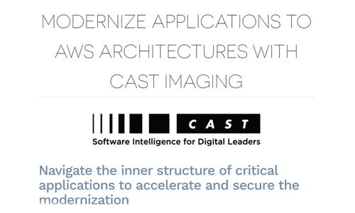 AWS Workshop: Application Discovery on CAST Imaging