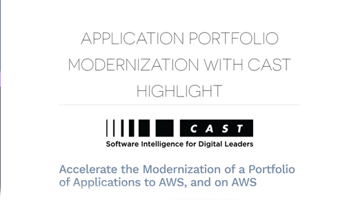 AWS Workshop: Portfolio Assessment on CAST Highlight