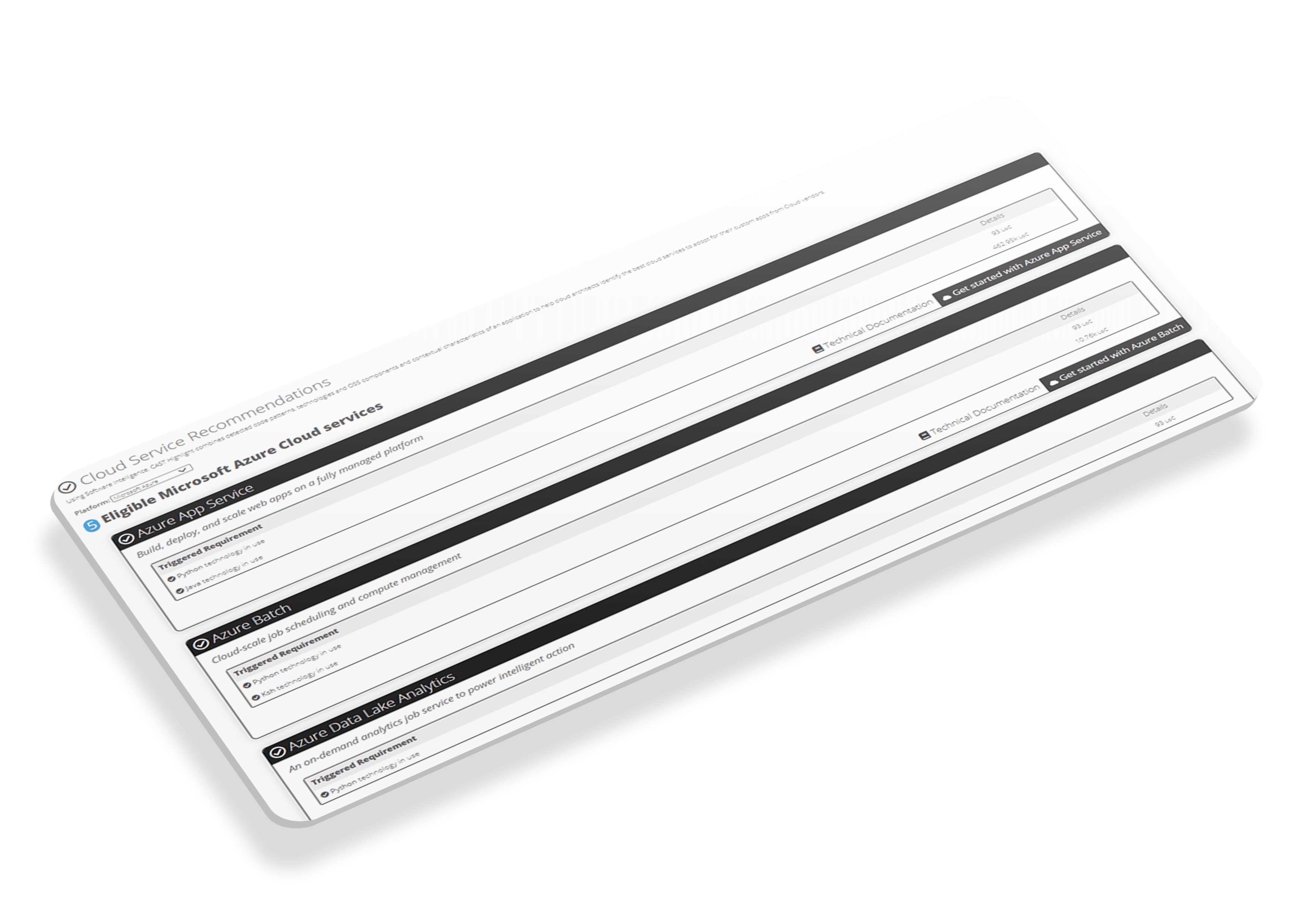 Cloud Service Recommendations